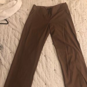 The Limited Brown Wide Leg Pants Size 10 Drew Fit